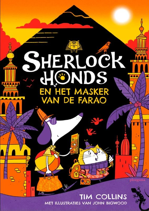 Sherlock Honds en het masker van de farao – Tim Collins – boek cover