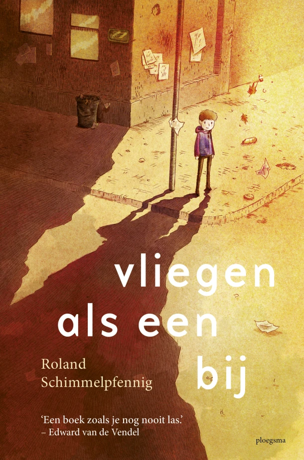 Vliegen als een bij – Roland Schimmelpfennig – boek cover