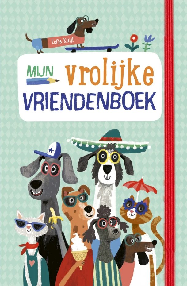 Mijn vrolijke vriendenboek – Eefje Kuijl – boek cover