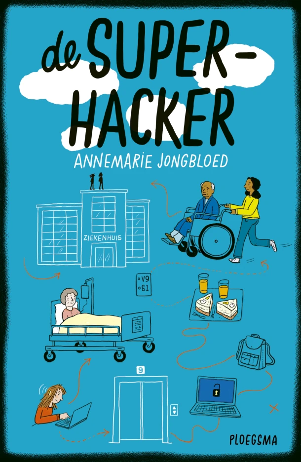 De superhacker – Annemarie Jongbloed – boek cover