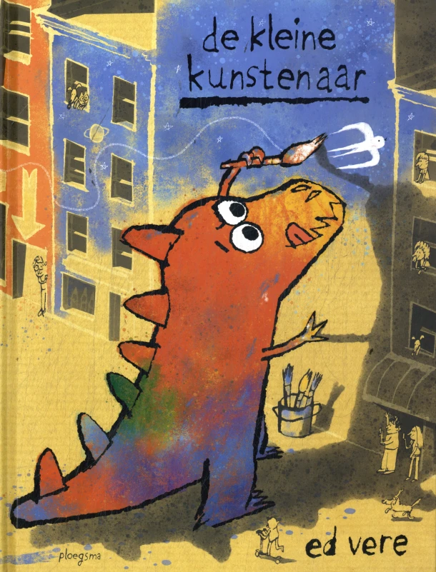 De kleine kunstenaar – Ed Vere – boek cover