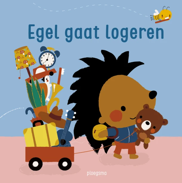 Egel gaat logeren – Deborah van de Leijgraaf – boek cover