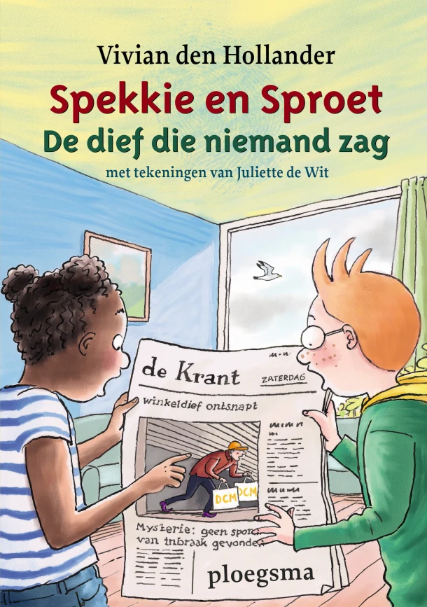 De dief die niemand zag – Vivian den Hollander – boek cover