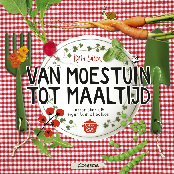 Van moestuin tot maaltijd – Karin Luiten – boek cover