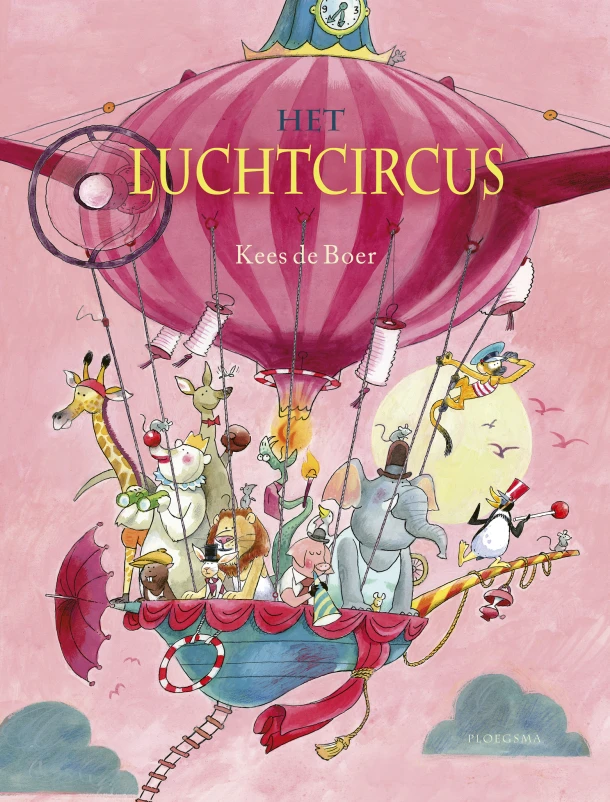 Het luchtcircus – Kees de Boer – boek cover