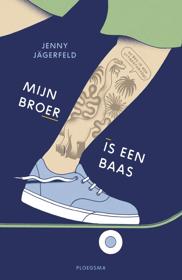 Mijn broer is een baas – Jenny Jagerfeld – boek cover