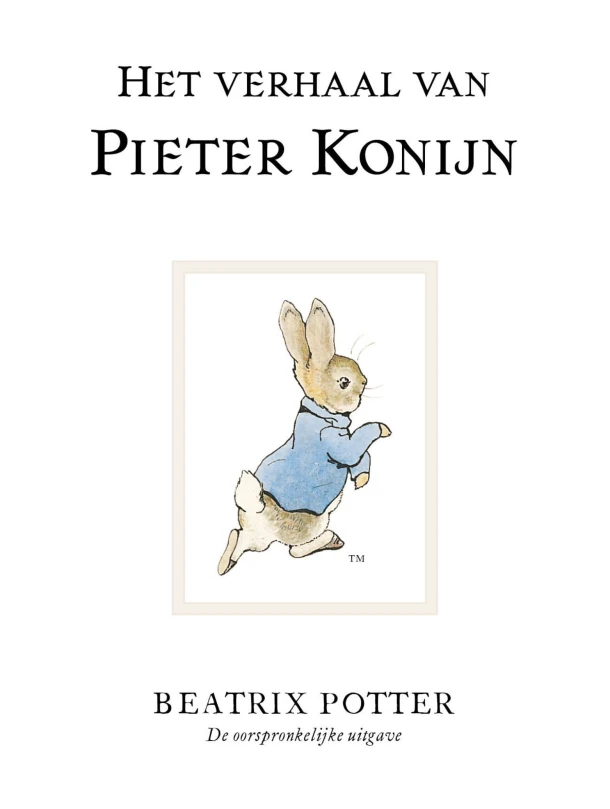 Het verhaal van Pieter Konijn – Beatrix Potter – boek cover