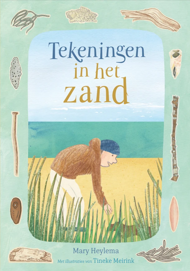 Tekeningen in het zand – Mary Heylema – boek cover