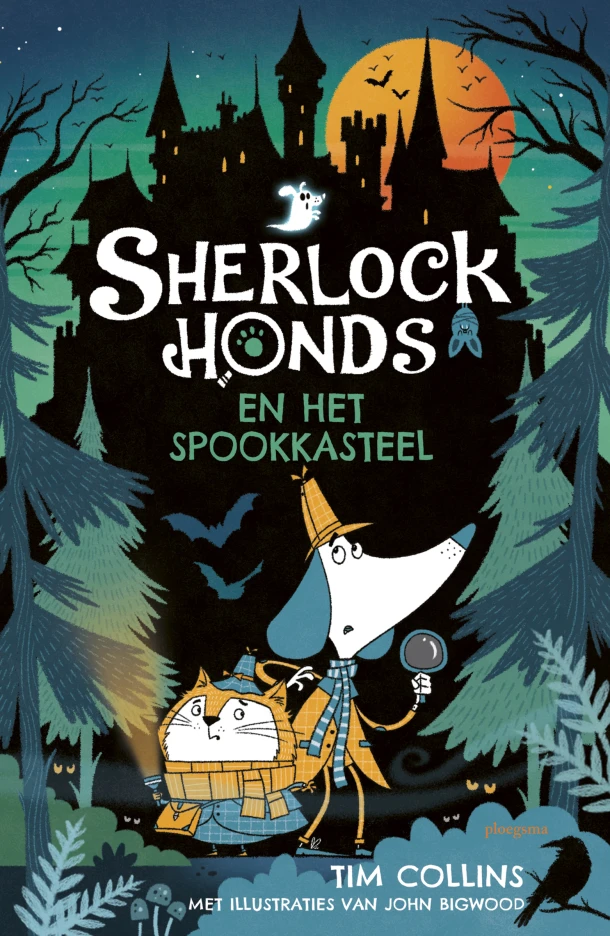 Sherlock Honds en het spookkasteel – Tim Collins – boek cover