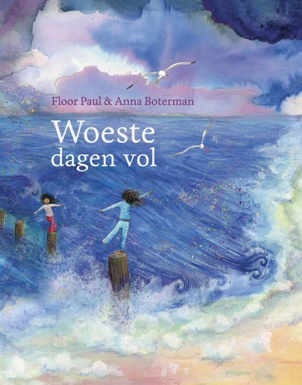 Woeste dagen vol – Floor Paul – boek cover