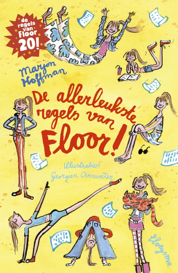 De allerleukste regels van Floor! – Marjon Hoffman – boek cover
