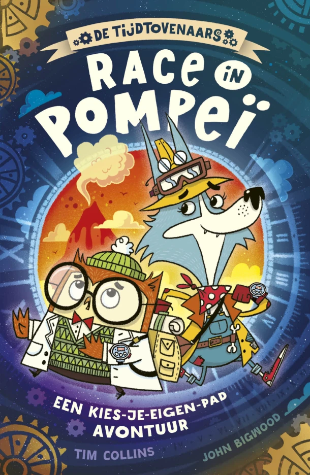 Race in Pompeï – Tim Collins – boek cover