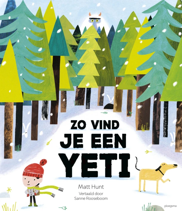 Zo vind je een yeti – Matt Hunt – boek cover