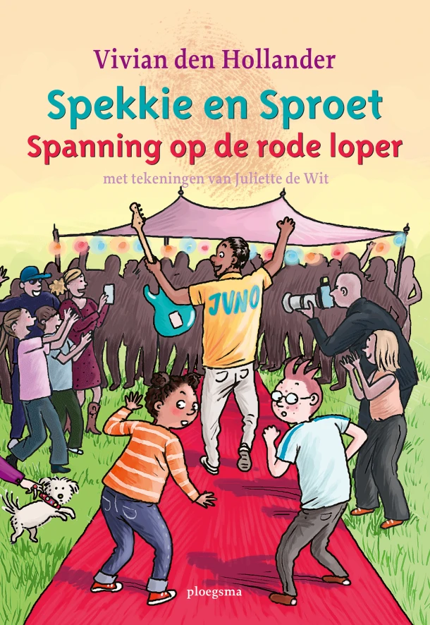 Spanning op de rode loper – Vivian den Hollander – boek cover