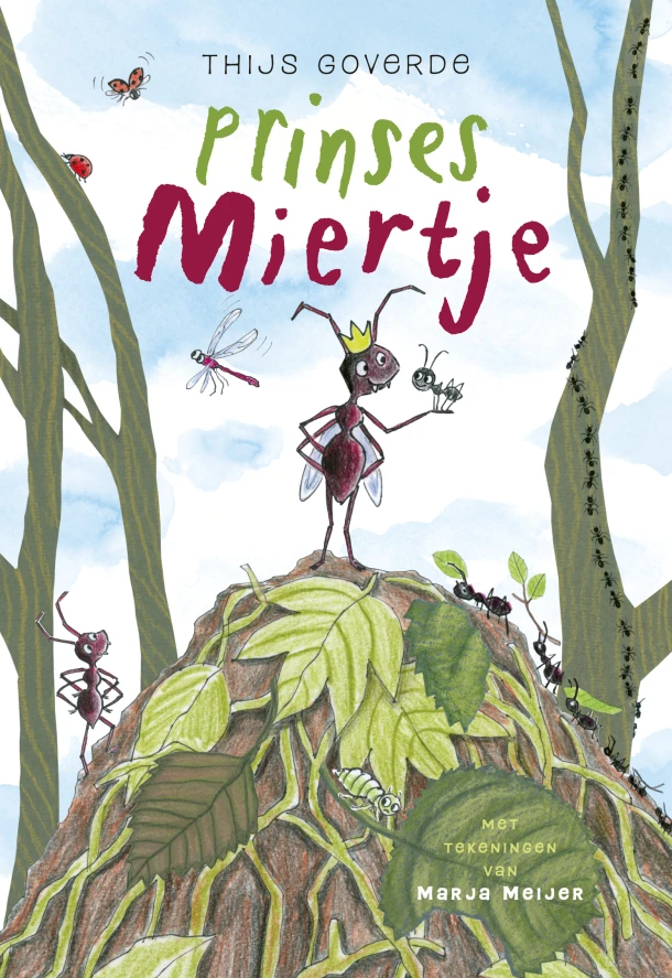 Prinses Miertje – Thijs Goverde – boek cover
