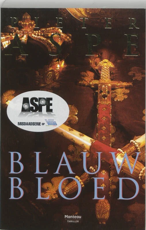 Blauw bloed – Pieter Aspe – boek cover