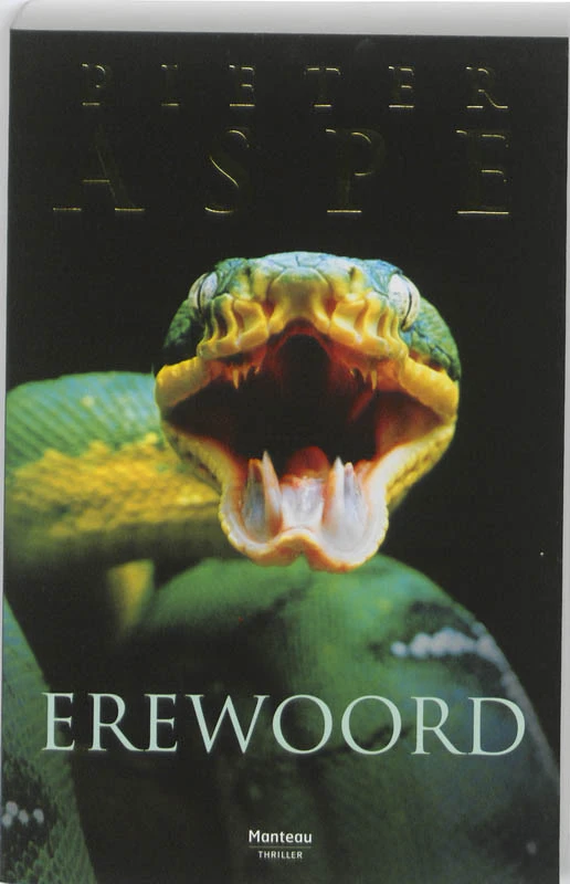 Erewoord – Pieter Aspe – boek cover