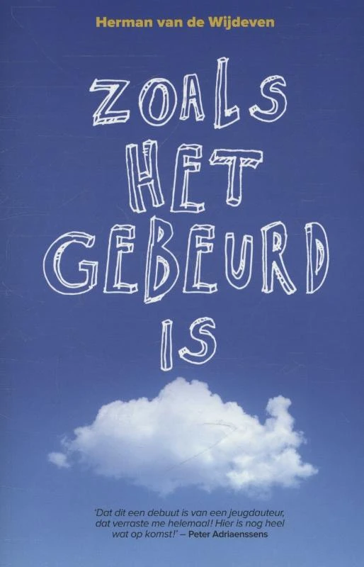 Zoals het gebeurd is – Herman van de Wijdeven – boek cover