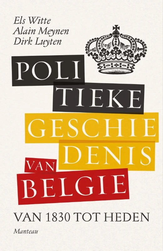Politieke geschiedenis van België – Els De Witte – boek cover