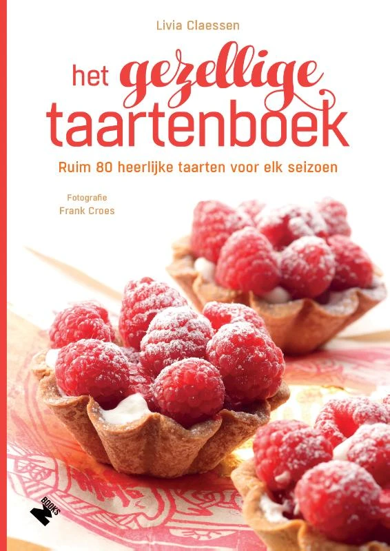 Het gezellige taartenboek – Livia Claessen – boek cover