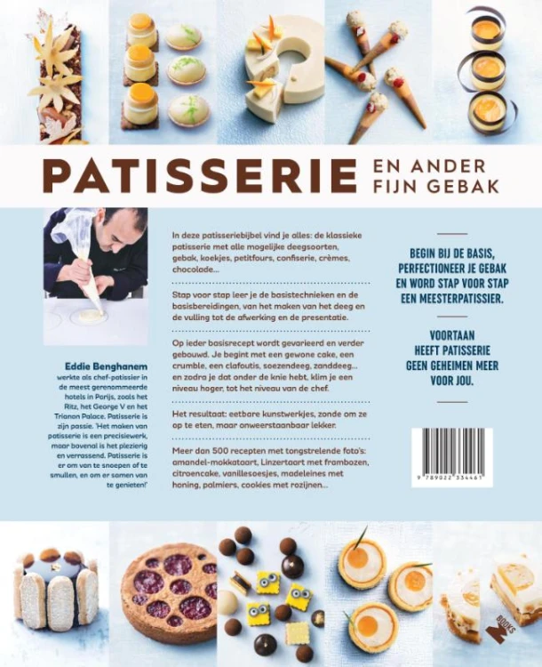 Patisserie en ander fijn gebak – Eddie Benghanem – boek cover