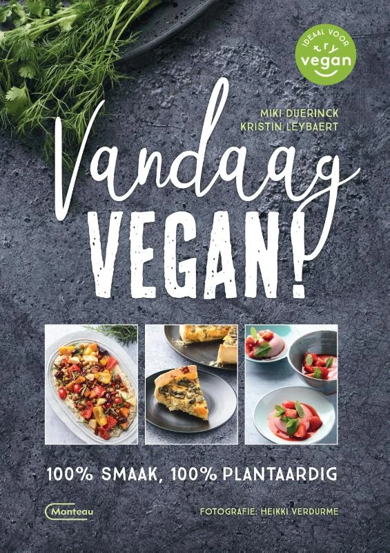 Vandaag Vegan! – Miki Duerinck – boek cover