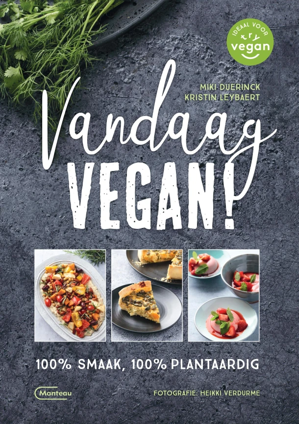 Vandaag Vegan! – Miki Duerinck – boek cover