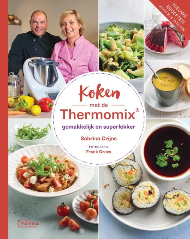 Koken met de Thermomix – Sabrina Crijns – boek cover