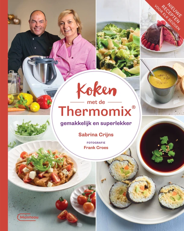 Koken met de Thermomix – Sabrina Crijns – boek cover
