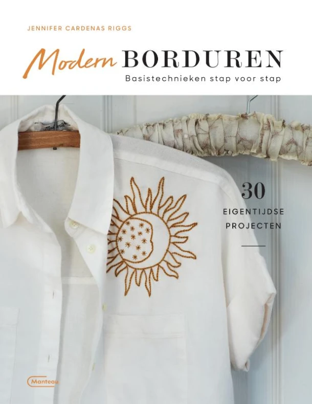 Modern borduren – Jennifer Cardenas Riggs – boek cover