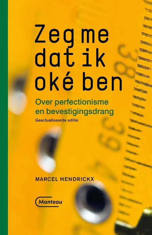 Zeg me dat ik oké ben – Marcel Hendrickx – boek cover