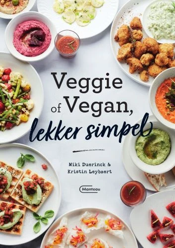 Veggie of vegan, lekker simpel – Miki Duerinck – boek cover