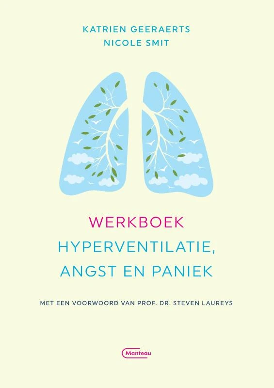 Werkboek hyperventilatie, angst en paniek – Katrien Geeraerts – boek cover