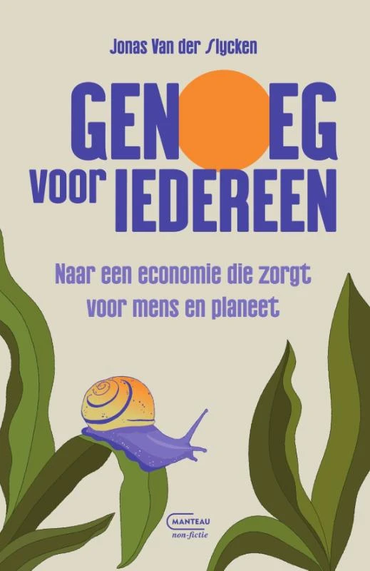 Genoeg voor iedereen – Jonas Van der Slycken – boek cover