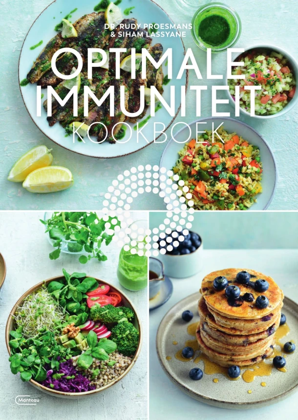 Optimale immuniteit kookboek – Rudy Proesmans – boek cover