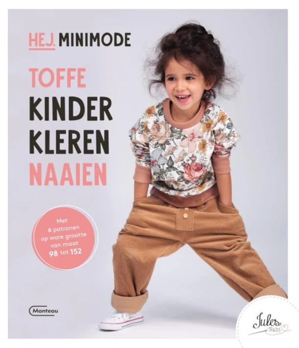 HEJ. MINIMODE Toffe kinderkleren naaien – Jules Naht – boek cover