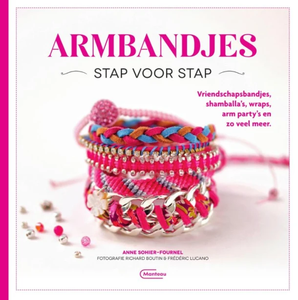 Armbandjes stap voor stap – Anne Sohier-Fournel – boek cover