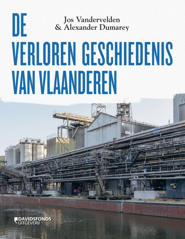 De verloren geschiedenis van Vlaanderen – Jos Vandervelden – boek cover