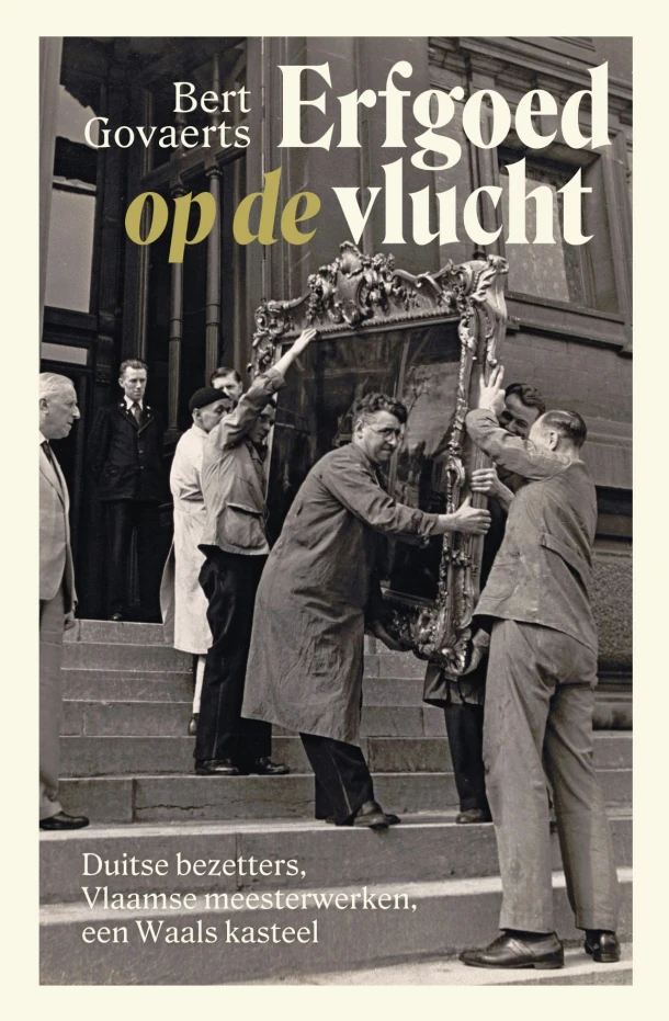 Erfgoed op de vlucht – Bert Govaerts – boek cover