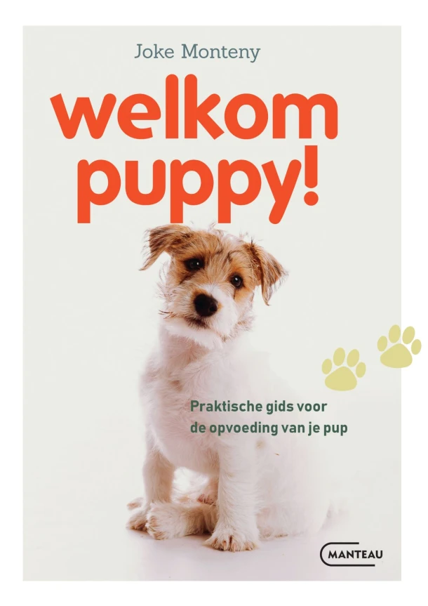 Welkom puppy! – Joke Monteny – boek cover