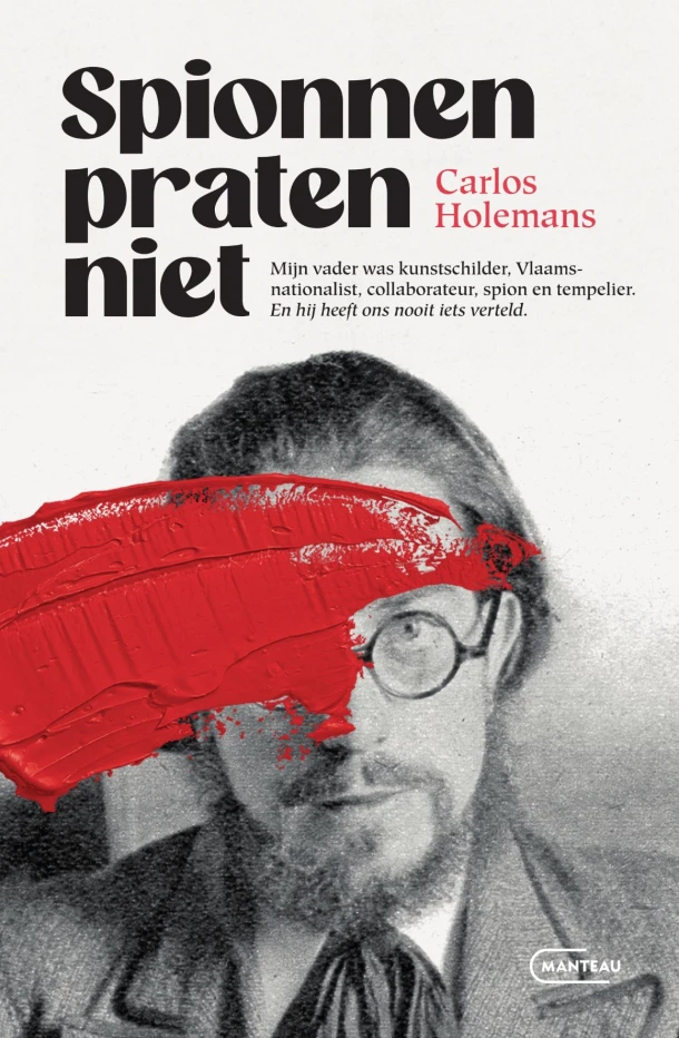 Spionnen praten niet – Carlos Holemans – boek cover