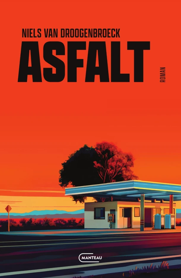 Asfalt – Niels Van Droogenbroeck – boek cover