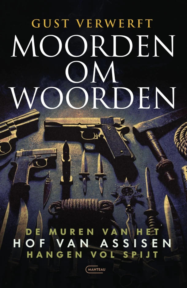 Moorden om woorden – Gust Verwerft – boek cover