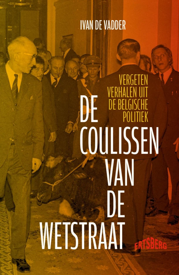 De coulissen van de Wetstraat – Ivan De Vadder – boek cover