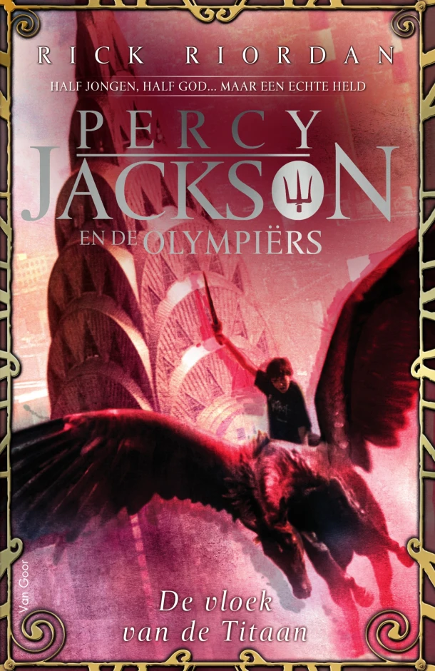 De vloek van de Titaan – Rick Riordan – boek cover