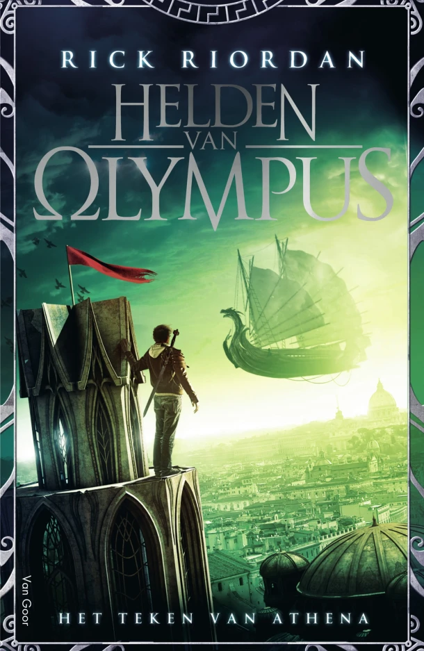Het teken van Athena – Rick Riordan – boek cover