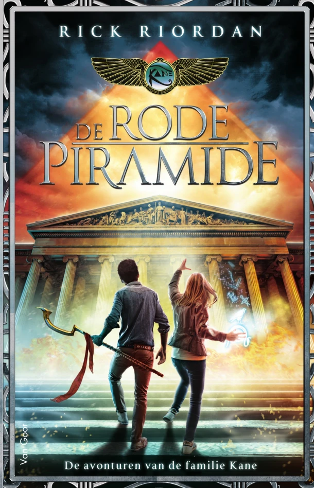 De rode piramide – Rick Riordan – boek cover