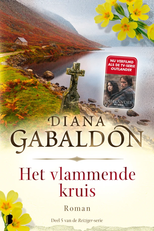 Het vlammende kruis – Diana Gabaldon – boek cover