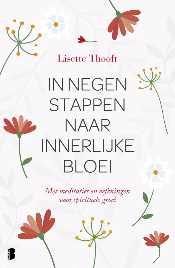 In negen stappen naar innerlijke bloei – Lisette Thooft – boek cover