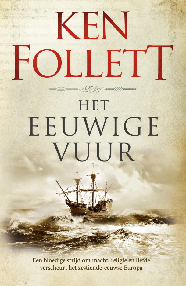 Het eeuwige vuur – Ken Follett – boek cover